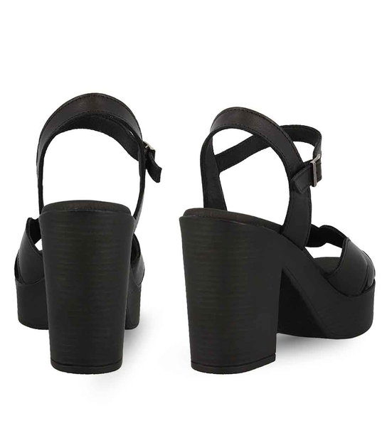 Γυναικεία Δερμάτινα Ψηλά Πέδιλα Parex 11625103