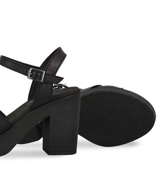 Γυναικεία Δερμάτινα Ψηλά Πέδιλα Parex 11625103