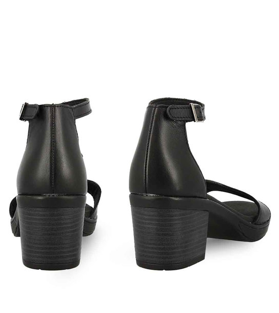 Γυναικεία Δερμάτινα Ψηλά Πέδιλα Parex 11625110