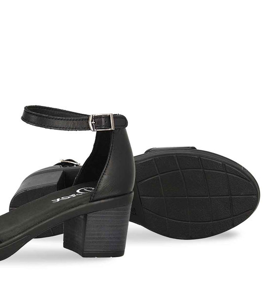 Γυναικεία Δερμάτινα Ψηλά Πέδιλα Parex 11625110