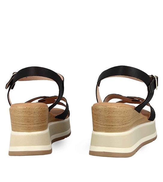 Womens Leather Wedges Parex 79710