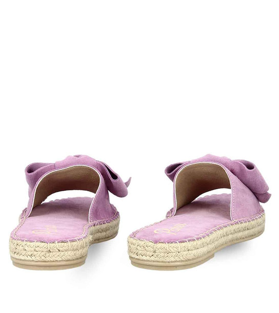 Womens Leather Espadrillas Mules Parex 12023010