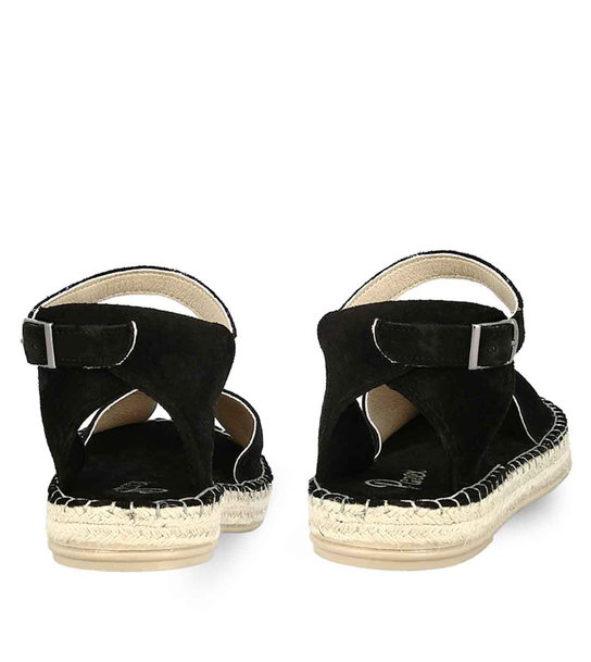 Womens Leather Espadrillas Parex 12023011