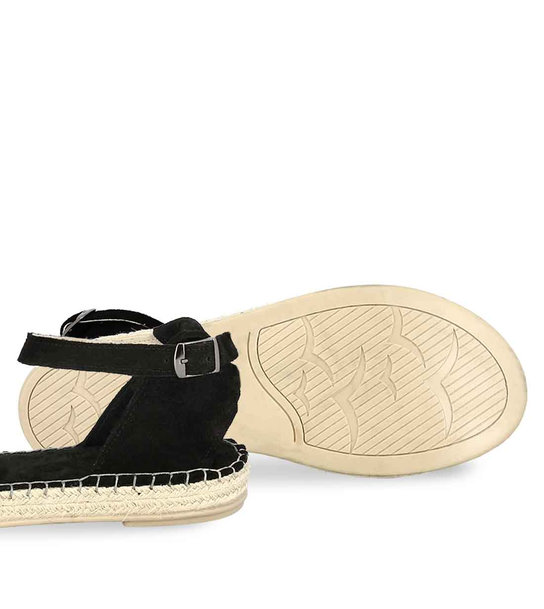 Womens Leather Espadrillas Parex 12023011