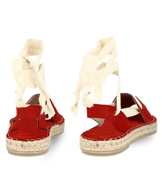Womens Leather Espadrilles Parex 12023012