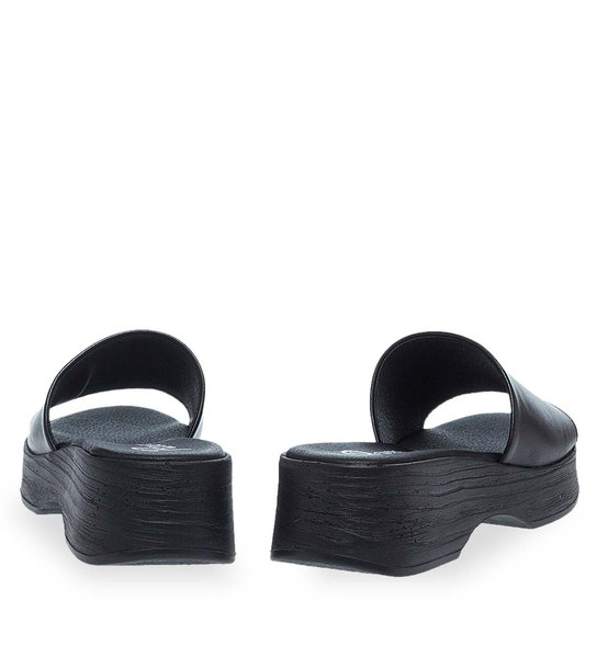 Γυναικεία Δερμάτινα Flatform Parex 12725019