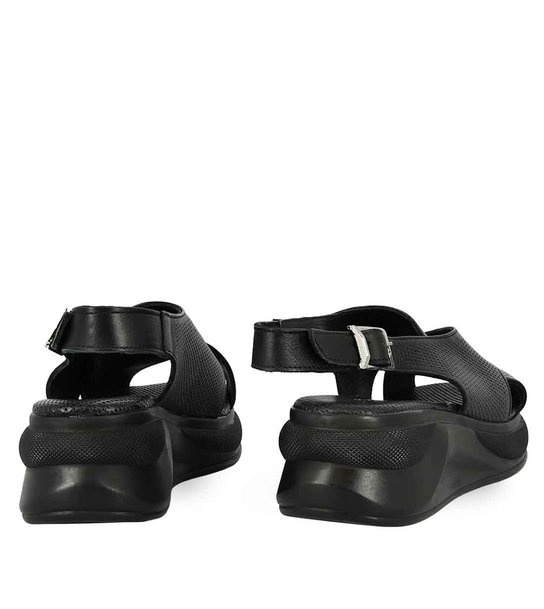 Γυναικεία Δερμάτινα Flatform Parex 12725054