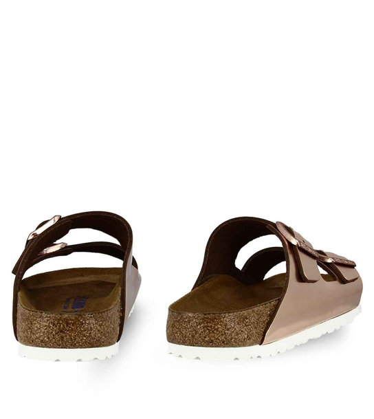 Γυναικεια Σανδαλια Birkenstock Arizona Sfb Metallic Copper Core