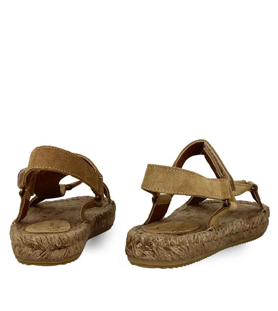 Womens Εσπαντρίγιες Suespadril 2200 Camel Suede