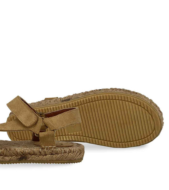 Womens Εσπαντρίγιες Suespadril 2200 Camel Suede