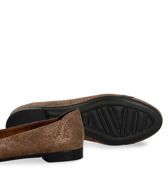 Womens Leather Ballet Flats Parex 10426009