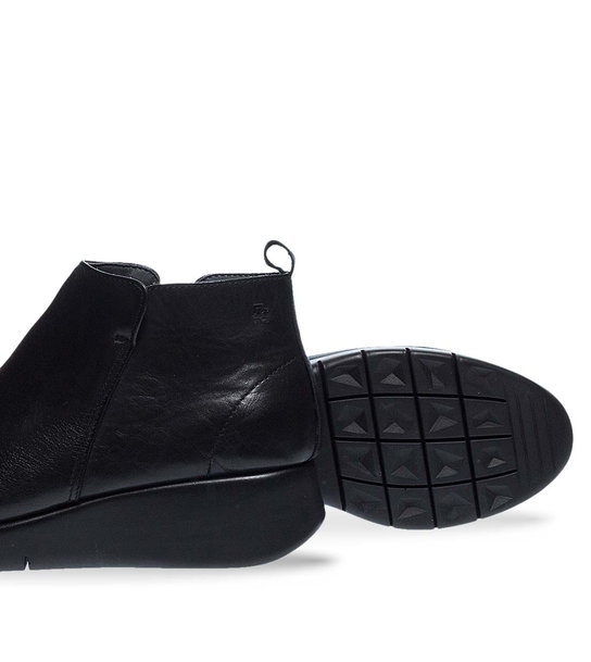 Γυναικεία Δερμάτινα Μποτάκια Flex & Go 10326029