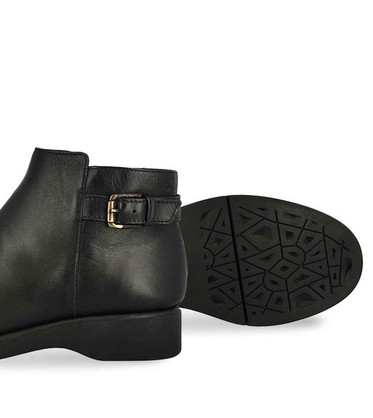 Γυναικεία Δερμάτινα Μποτάκια Flex & Go 10326036