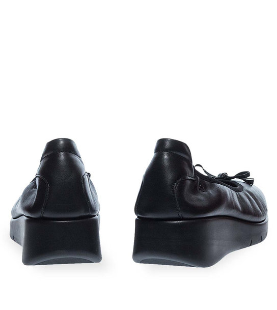 Womens Leather Ballet Flats Flex & Go 10426002