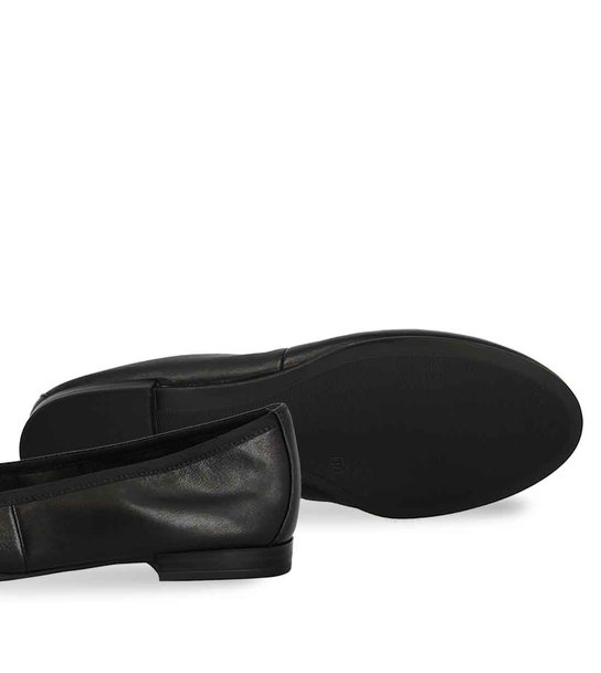 Womens Leather Ballet Flats Tamaris 1-1-22116-29 001