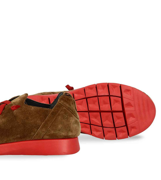 Womens Leather Sneakers Flex & Go 10726016