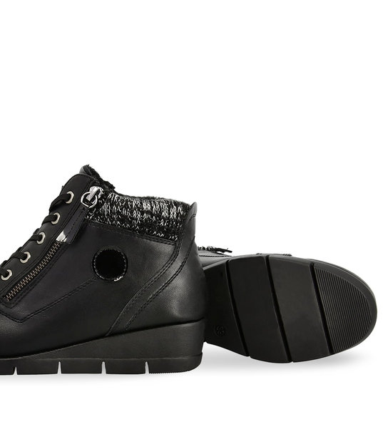 Γυναικεία Μποτάκια Με Κορδονια & Φερμουαρ Parex 10320070