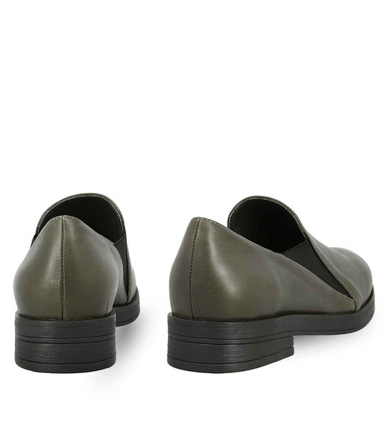 Womens Leather Slip On Shoes Parex 12922013