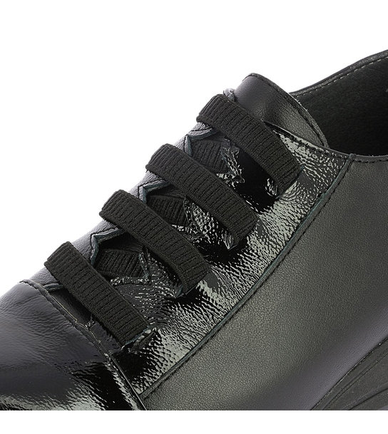 Womens Patent Platform Sneakers PAREX