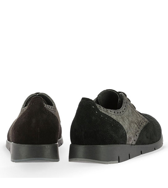 Womens Leather Lace-up Oxfords Parex