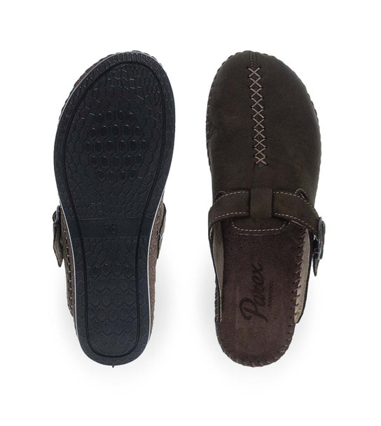 Womens Leather House Slippers Parex 10126295