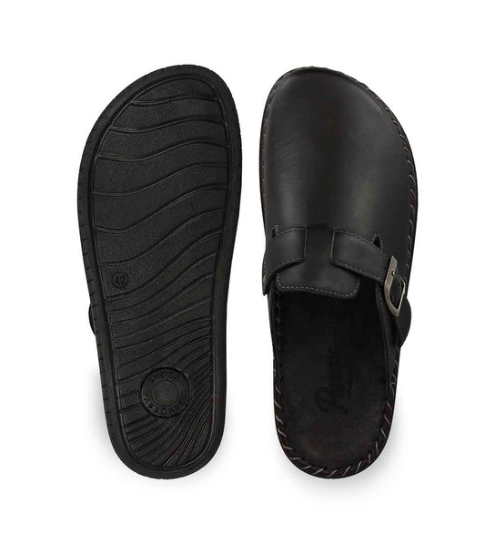Mens Leather House Slippers Parex 10126300