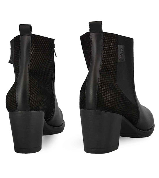 Womens Leather Ankle Boots Parex 10326055