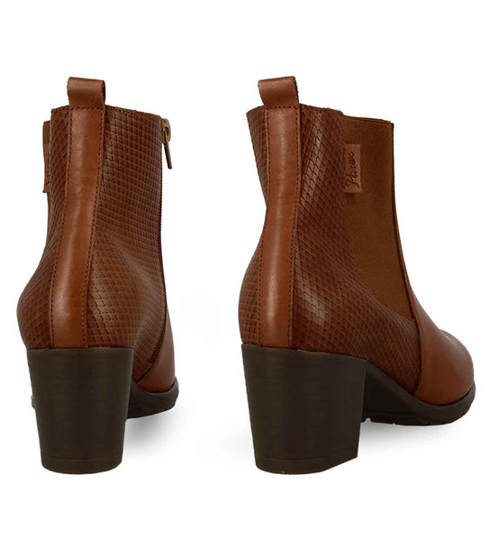 Γυναικεία Δερμάτινα Μποτάκια Parex 10326055