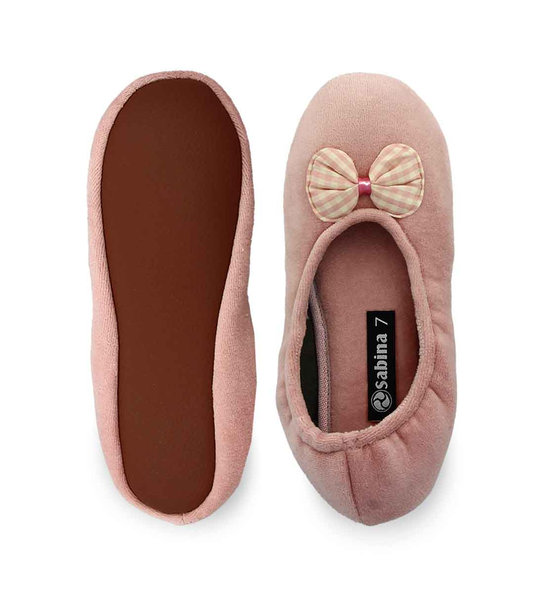 Womens House Slippers Sabina Bow 10126411