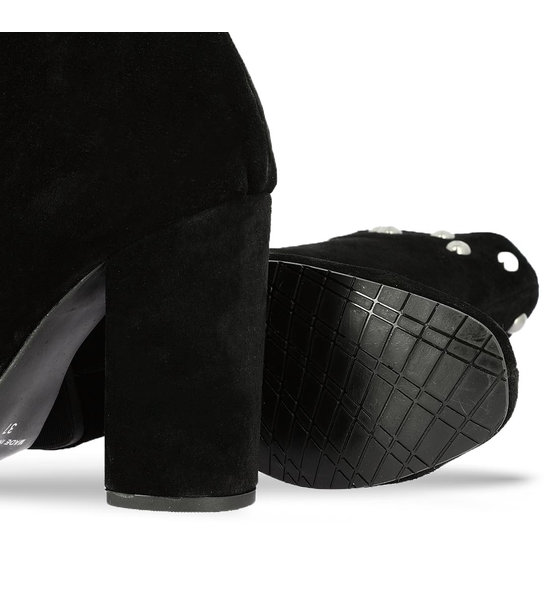 Womens Suede Leather Ankle Boots Parex